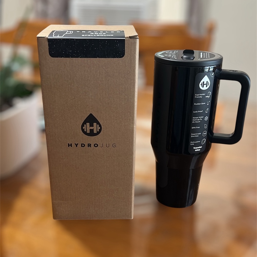 NWT! HydroJug 40oz Traveler in Spellbound 🕷️🕸️ - Picture 3 of 4